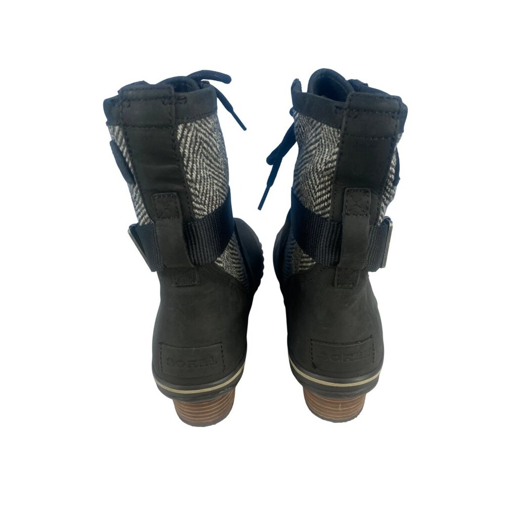 NWOB Sorel Womens Herringbone Slimboot Lace Boot Women's 10, No box - Picture 9 of 17